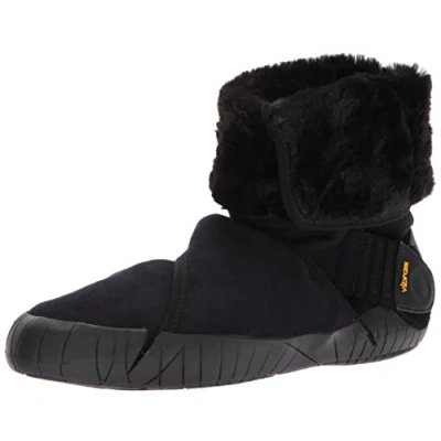 Image of Vibram FiveFingers Unisex Mid boot Eastern Traveler Classic Boots, Black, X Small UK