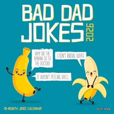 Image of Bad Dad Jokes Mini Calendar 2026