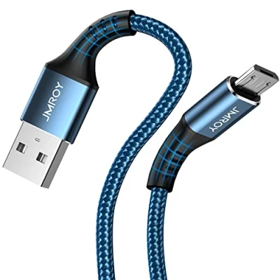Image of Micro USB Cable,Android Charger cable fast charging cable1M Braided Compatible with Samsung S7/S6/S5, HTC, Huawei, Sony, Nexus, Nokia, Tablet,PS4 and More
