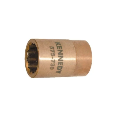 Image of Kennedy 19mm Spark Resistant Socket 1/2&quot; Square DR Al Br