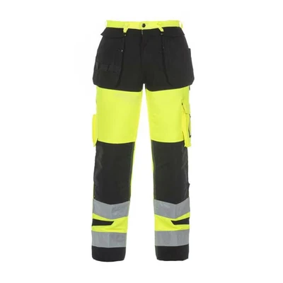 Image of Hertford High Visibility Trouser Two Tone Saturnyellow/Black 40