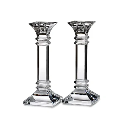 Image of Marquis By Waterford Treviso Candlestick, 8&quot;, Clear