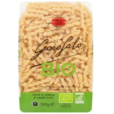 Image of Garofalo Organic Gemelli Italian Dried Pasta, 500g (Pack of 1)