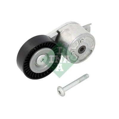Image of 1376316, 1387199, 1425510, 1567809, 6G9Q6A228BC Tensioner Lever, v ribbed belt INA 534 0412 10 76,5mm 22mm FORD: MONDEO 4 Turnier, S Max Mk1