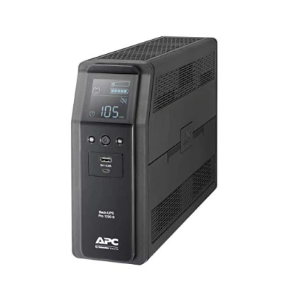 Image of APC by Schneider Electric Back UPS PRO BR1200SI 1200VA (8 IEC outlets, LCD interface, sinewave power output)