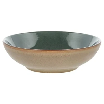 Image of BITZ Pasta Bowl for and Salads, Diameter 20 cm, Earthenware, Wood/Forest