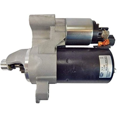 Image of 06D911021B, 06D911021BX, 06D911021D, 06D911023B, 06H911021A Starter motor HELLA 8EA 011 611 311 12V 1,1kW 10 66mm AUDI: A5 B8 Coupe, A4 Saloon