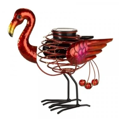 Image of Flamingo Spiralight Solar Garden Light