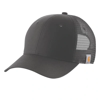 Image of Carhartt Canvas Mesh Back Cap, Black, One Size