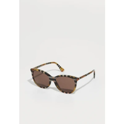 Image of Burberry Woman BE4455 416373 Sunglasses Acetate Brown Pantos Normal