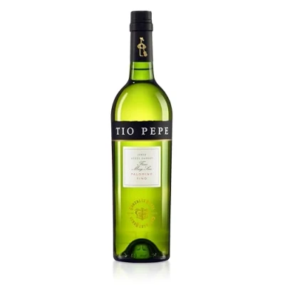 Image of Tio Pepe Fino Sherry 75cl vegan, customer favourite, ideal wine gift