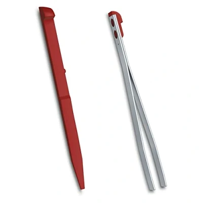 Image of Victorinox Red toothpick + tweezers spares for LARGE 91mm swiss army knife