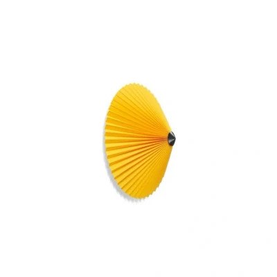 Image of HAY Matin 380 Flush Mount ceiling light yellow