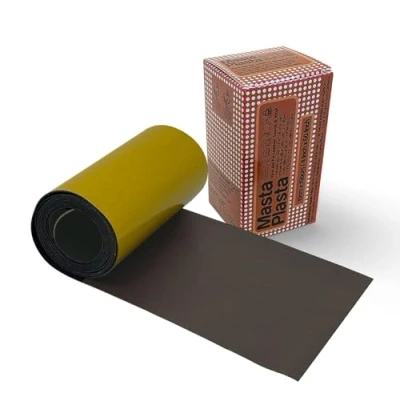 Image of MastaPlasta Original Self Adhesive Leather Repair Patch Tape Dark Brown 150 x 10 cm (60&quot; 4&quot;). Instant Upholstery Quality Scratch and Tear for Sofas, Car Interiors, Bags, Vinyl &amp; More
