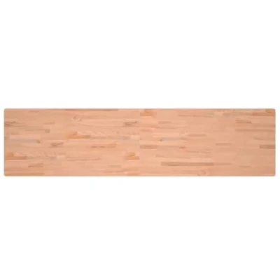 Image of vidaXL Workbench Top Solid Beech Wood Versatile Use for Desk, Bench, or Table Easy to Clean and Durable