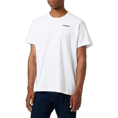 Image of G STAR RAW Men&#039;s Back Gr Match Loose R T Shirt, White, XL