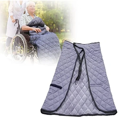 Image of vikitim Lightweight Wheelchair Blanket, Winter Warmer Blanket Adults Cosy Cover Leg and Lower Body for Mobility Scooter Electric