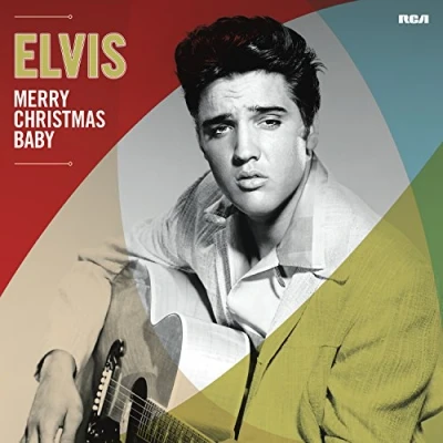 Image of Elvis Presley Merry Christmas Baby Green vinyl 2016 UK LP 88985362331