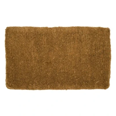 Image of William Armes Limited Melford Heavy Duty Hand Woven Natural Coir Mat Traditional Durable Entrance Doormat (60cm x 35cm)