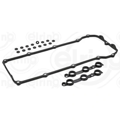 Image of 11120030496 Gasket Set, rocker cover ELRING 318.600 with gaskets BMW: 3 Saloon, 5 Convertible