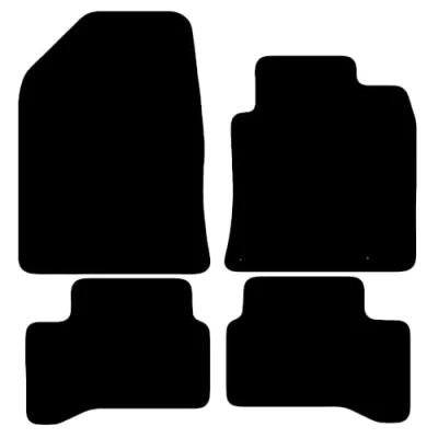 Image of Carsio Tailored Carpet Car Floor Mats For Kia XCeed PHEV 2022+ Onwards Fit Mat Complete Accessory Black Custom Fitted All Weather, Anti Slip Backing &amp; Trim