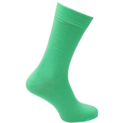 Image of Men&#039;s Neon Teddy Boy Rock&#039;N&#039;Roll 50s 60s 70s 80s 90s Fancy Dress Socks/UK Size 6 11 Euro 39 45 (Green)