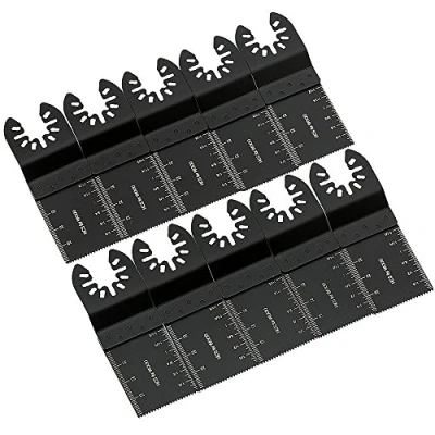 Image of 20PCS Wood Cutting Saw Blade Oscillating Kit Multi Tool for Dremel Fein Multimaster Makita Bosch Mix Multitool Blades Set