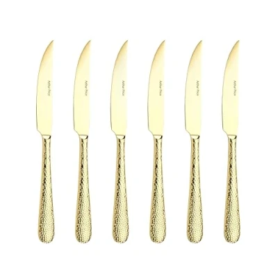 Image of Arthur Price Champagne Avalon Box of 6 Steak Knives
