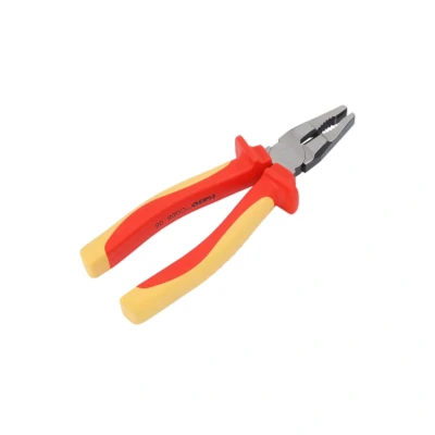 Image of VDE Electricians 200mm Combination Pliers Insulated Wire Cable Cutters