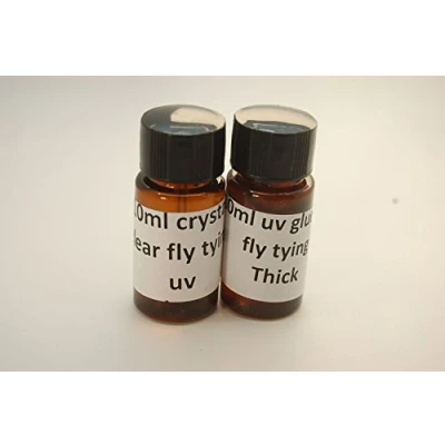 Image of Thick &amp; Light 20ml Fly Tying UV Resin, Glue, Trout, Salmon, Fishing,
