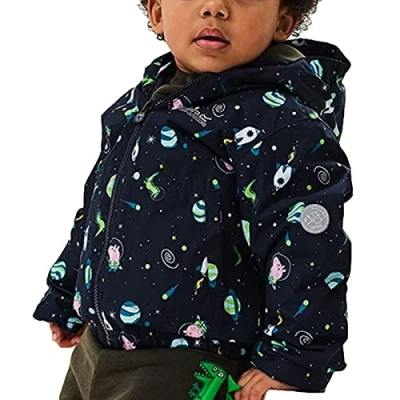 Image of Regatta Kids Peppa Pig Muddy Puddles Padded Jacket Navy 4 5 Yrs, RKP243