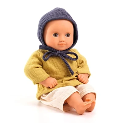 Image of Djeco DJ07877 Poméa Baby Doll Camomille