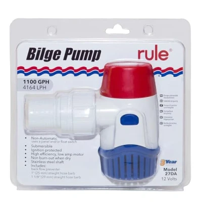 Image of Rule 1100 GPH 27DA Standard Bilge Pump
