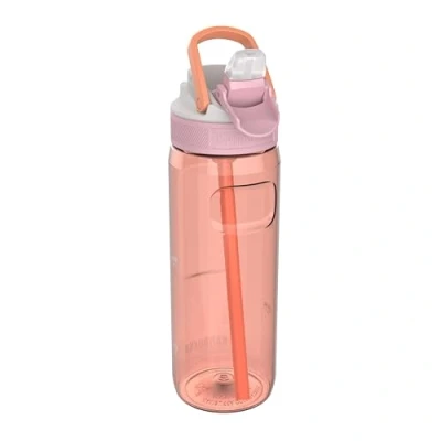 Image of Kambukka Plastic water bottle (750ml/25oz) leakproof Anti stains and odors Durable shockproof Dishwasher safe leak proof model LAGOON Crisp Blue