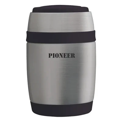 Image of Pioneer 480ml Food Flask with Spoon Stainless Steel