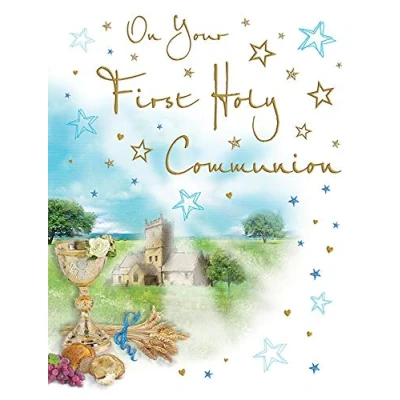 Image of Regal Publishing Occasion Card Communion 8 x 6 inches