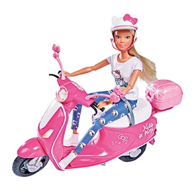 Image of Simba 109283024 Hello Kitty Steffi Love Scooter, Multi Colour