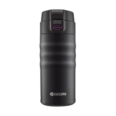 Image of KYOCERA MB 12F BK Thermal Flask, Ceramic, 350 milliliters, Matte Black