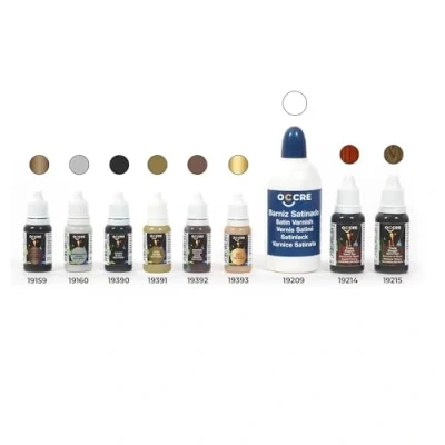 Image of Occre Ref. 90556 Pack of Buccaneer Acrylic Paints (Ref. 12002) 8 x 20 ml + 1 100