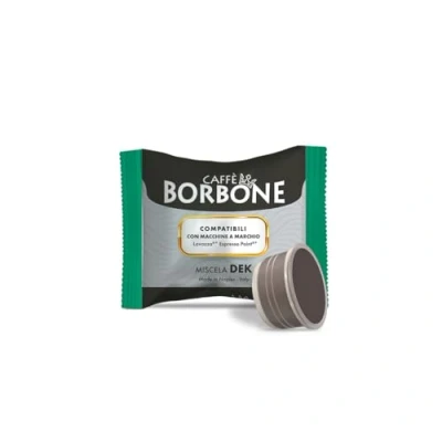 Image of Caffè Borbone Dek Decaffeinated Coffee Blend 100 Capsules Compatible with Lavazza®* Espresso Point®* Machines
