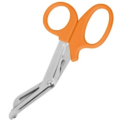 Image of ComDent EMT Nurse First Aid Trauma Tuff Cut Utility Scissors Shears 18cm (Orange)
