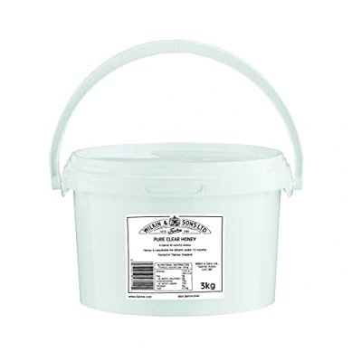 Image of Wilkin &amp; Sons Tiptree Pure Honey Catering Tub, 1 x 3kg