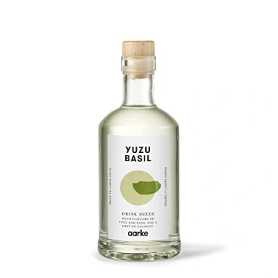 Image of Aarke Drink Mixer, Yuzu Basil, 350 ml (15 Drinks)