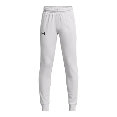 Image of Under Armour Boys UA Fleece Joggers, Warm and Comfortable Tracksuit Bottoms, Jogger Bottoms with Pockets, Winter Sweatpants