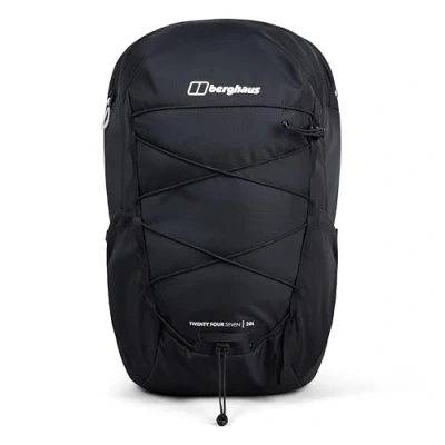 Image of Berghaus Unisex 24/7 Backpack 28 Litre Comfortable Fit Durable Design Rucksack for Men and Women, Black, One Size