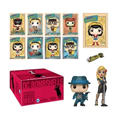 Image of Funko Pop DC Comics Bombshells Deluxe Collectors Box Batman