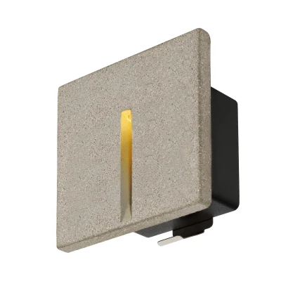 Image of SLV Concreto LED recessed wall light IP65 slim