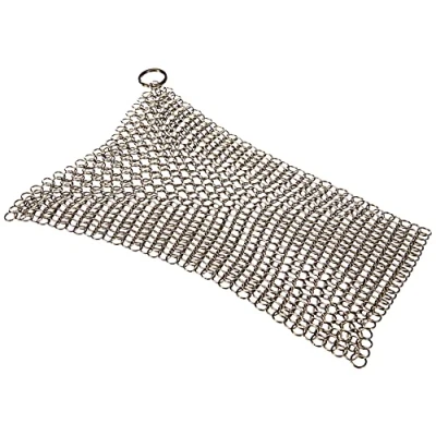 Image of Petromax Ring Cleaner XL for Cast Iron &amp; Wrought Iron, Stainless Steel, 20x20cm, Round, Gray