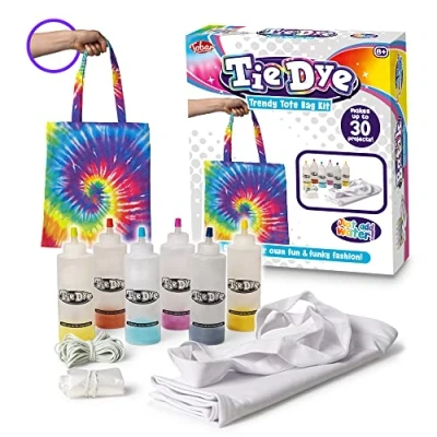 Image of Tobar 38381 Tote Bag TIE DYE, Assorted Designs and Colours