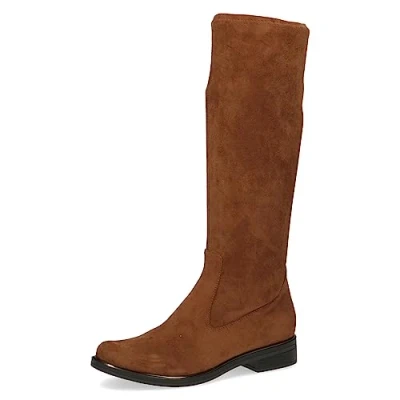 Image of CAPRICE Women&#039;s 9 25512 41 Flat Boot, Sand Reptile, 3.5 UK